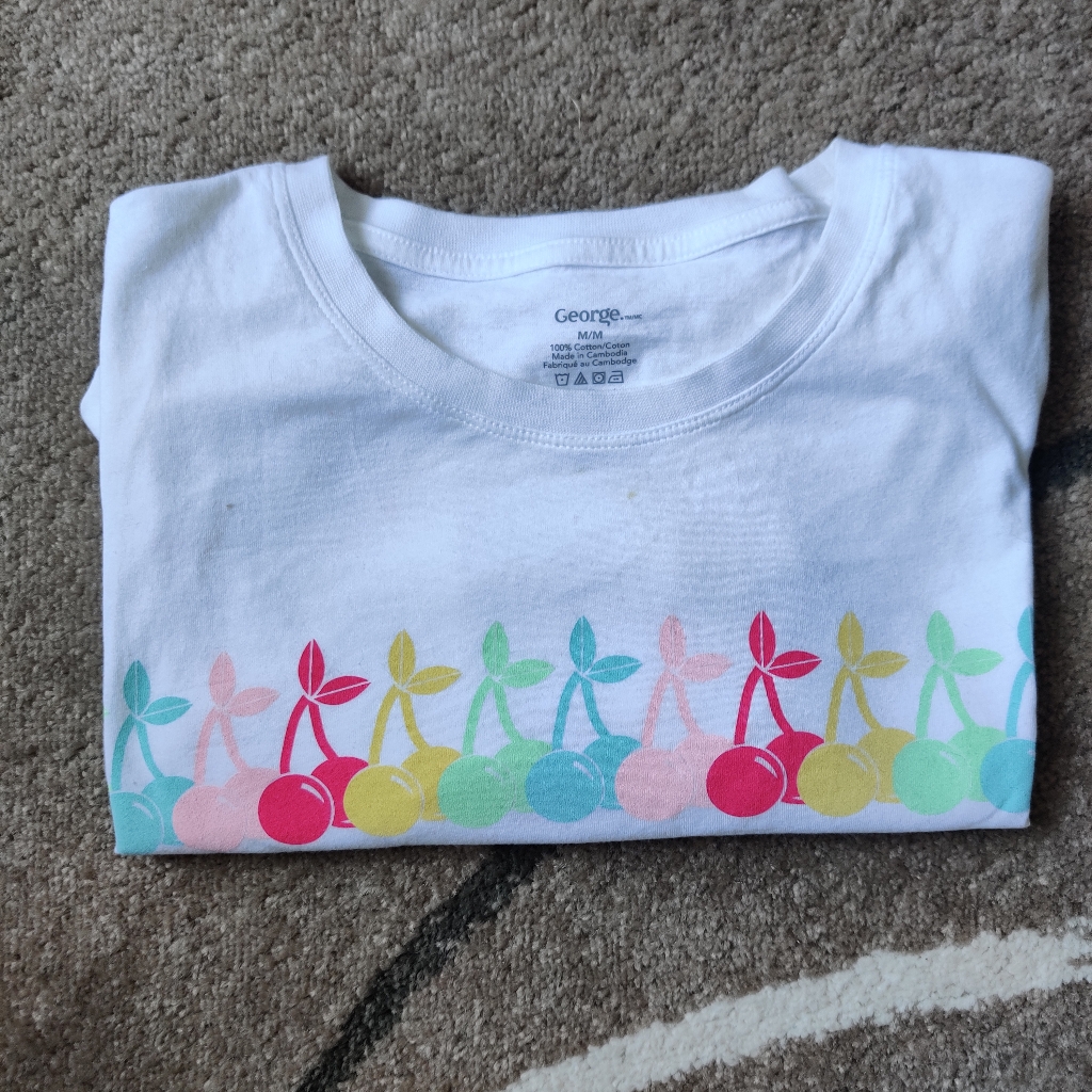 Rainbow Cherry Tee